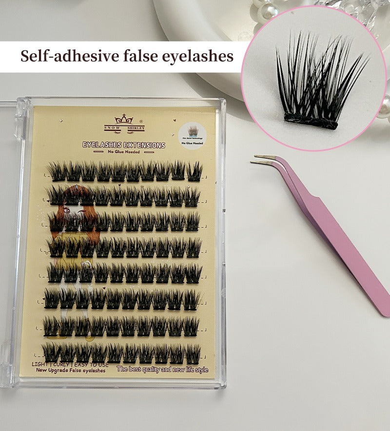 Self-Adhesive Lash Clusters + Tweezer