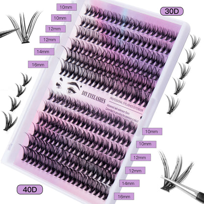 DIY Volume Lash Cluster Set