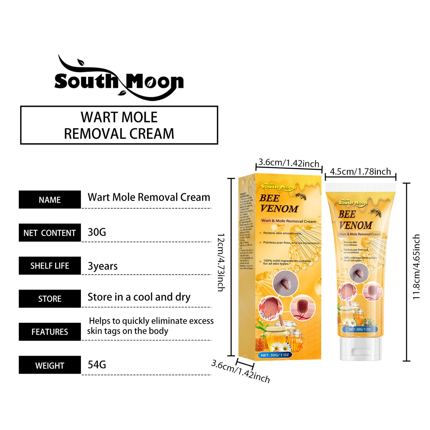 Bee Venom Skin Tag Remover Cream