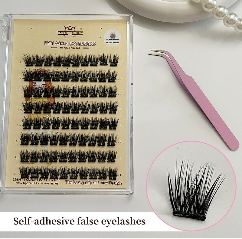 Self-Adhesive Lash Clusters  + Tweezer