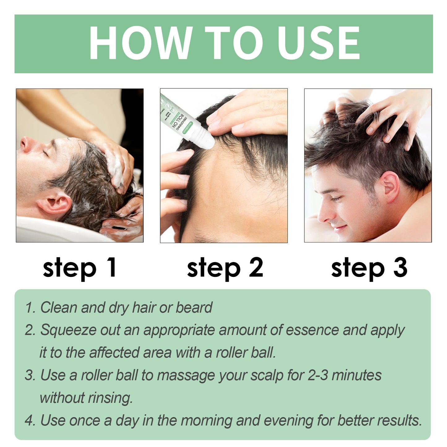 Hair Growth Roller Serum