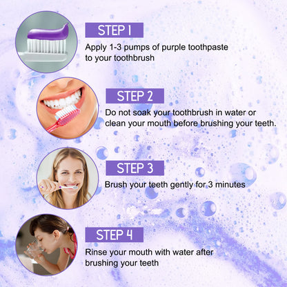Purple Whitening Toothpaste