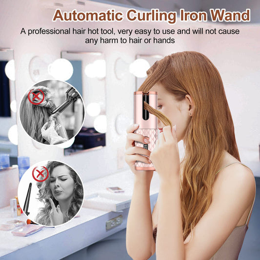 Cordless Automatic Hair Curler