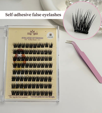 Self-Adhesive Lash Clusters  + Tweezer