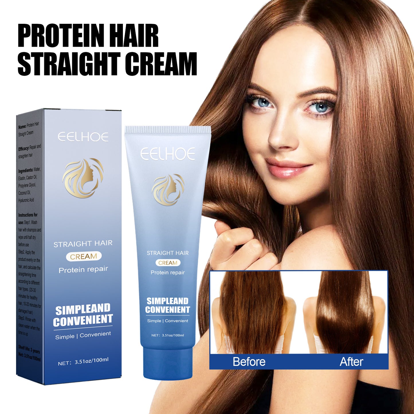 Hair Straightening Cream