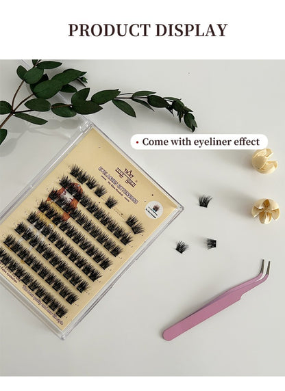 Self-Adhesive Lash Clusters  + Tweezer