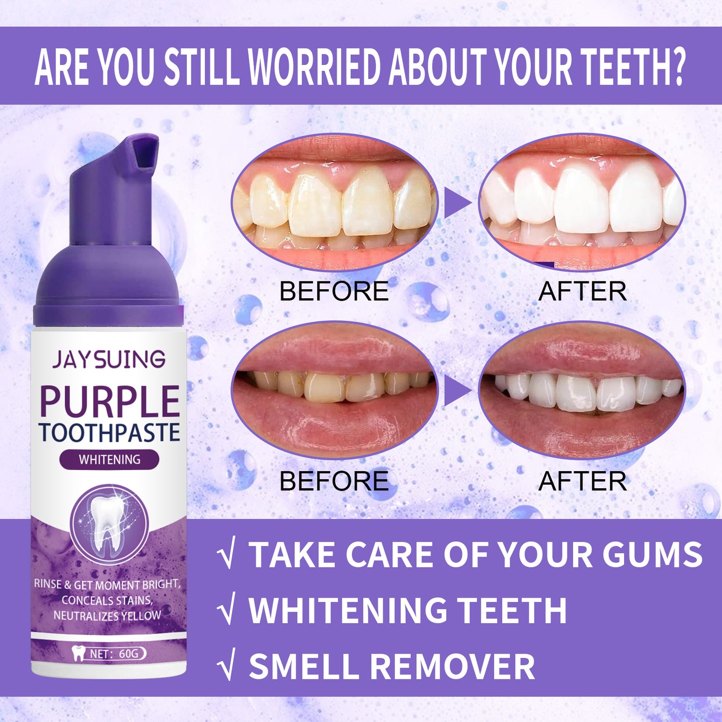 Purple Whitening Toothpaste