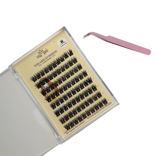 Self-Adhesive Lash Clusters  + Tweezer