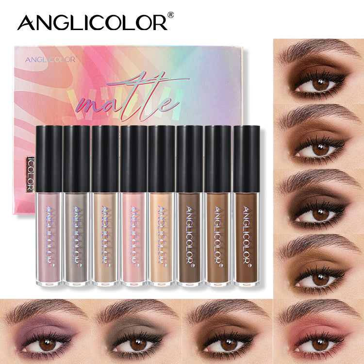 8-Color Liquid Eyeshadow Set