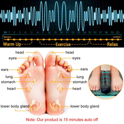 Electric EMS Foot Massager Pad