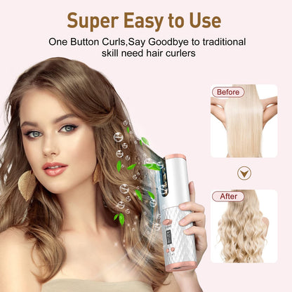 Cordless Automatic Hair Curler
