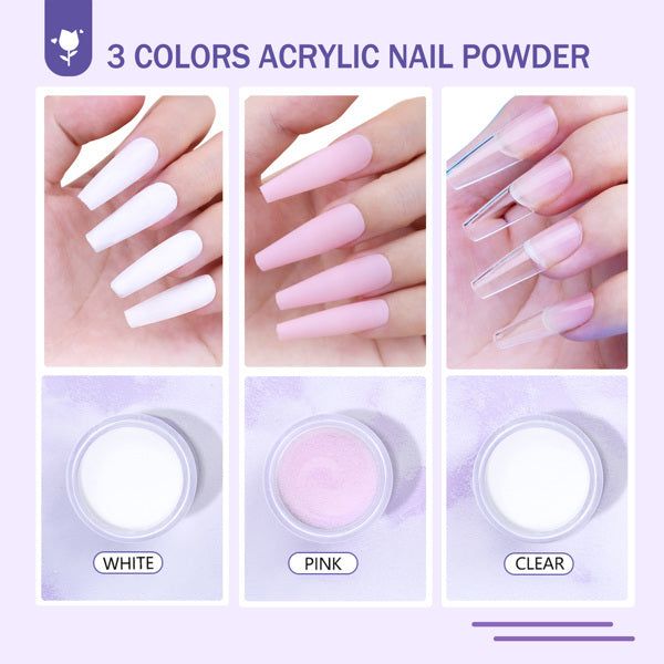 Acrylic Nail Kit With UV Lamp – Beginner Set