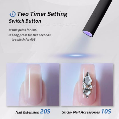 Mini UV/LED Wireless Nail Lamp