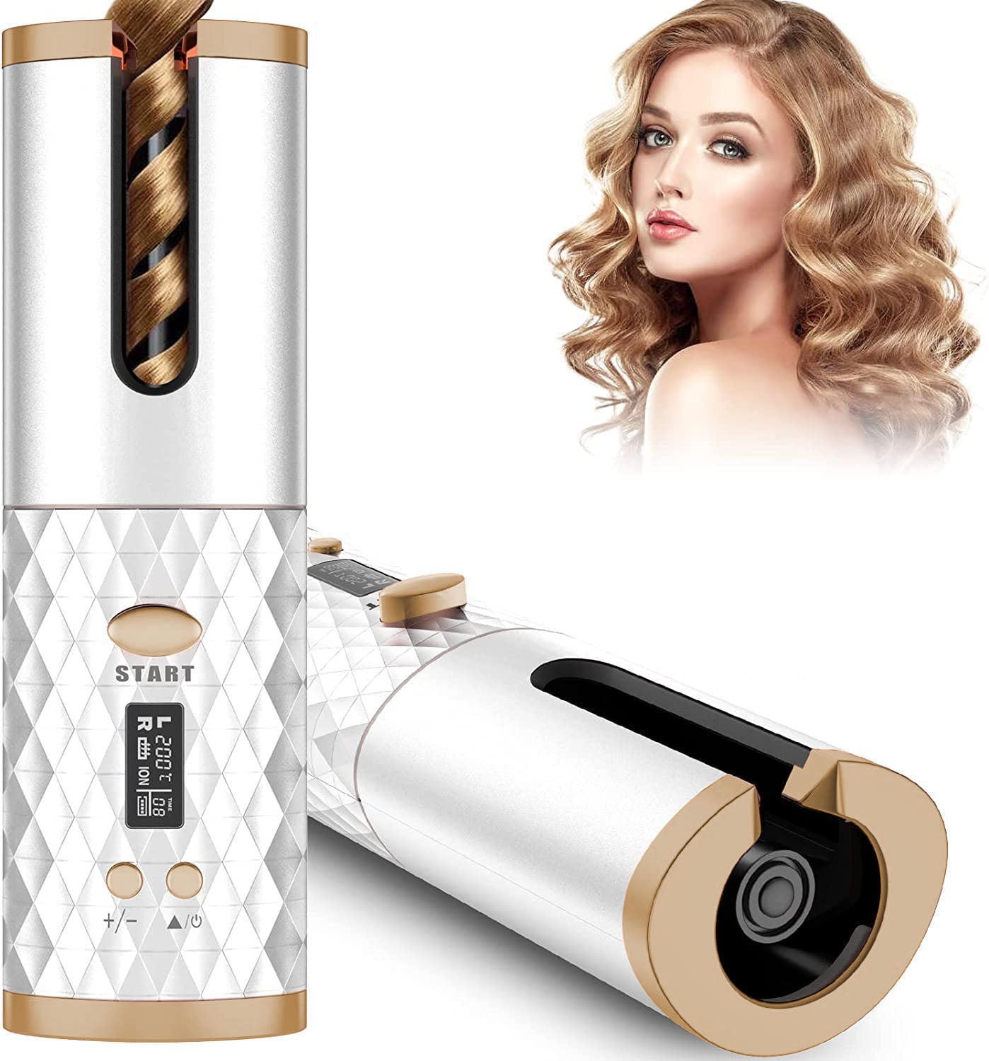 Cordless Automatic Hair Curler