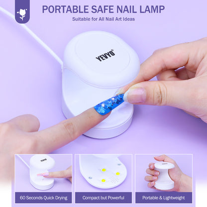 Acrylic Nail Kit With UV Lamp – Beginner Set